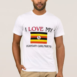 Jag älskar min ugandiska flickvän tee