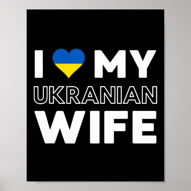 Jag älskar min ukrainska fru  poster (Framsidan)