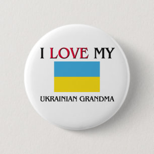 Jag älskar min ukrainska mormor knapp