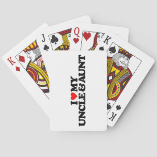 JAG ÄLSKAR MIN UNCLE & MOSTER SPELKORT