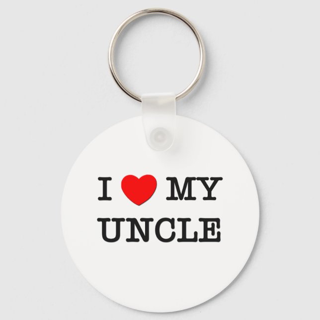 Jag älskar min UNCLE Nyckelring (Framsida)