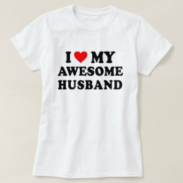 Jag älskar min underbara make t shirt