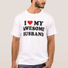 Jag älskar min underbara make t shirt