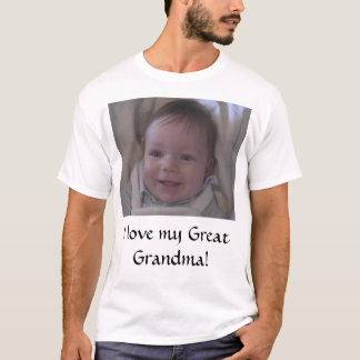Jag älskar min underbara mormor! t-shirt