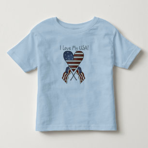 Jag älskar min USA Tshirts och gåvor