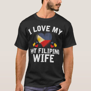 Jag älskar min varma filippinska idé för t shirt