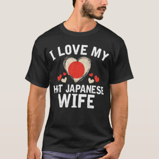 Jag älskar min varma japanska idé för t shirt