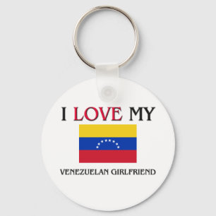 Jag älskar min venezuelanska flickvän nyckelring
