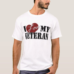Jag älskar min veteran tee