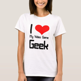 Jag älskar min videospelgeek t-shirt