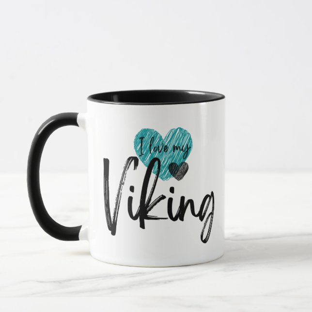 Jag älskar min Viking  Mugg (Vänster)