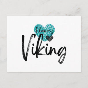 Jag älskar min Viking  Vykort