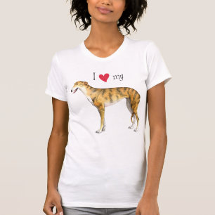 Jag älskar min vinthund t shirt