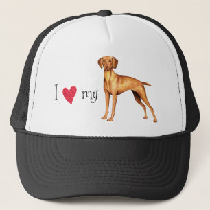 Jag älskar min Vizsla Truckerkeps