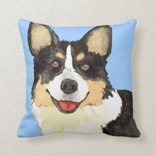 Jag älskar min walesiska Corgi för koftan Kudde
