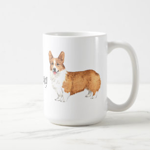 Jag älskar min walesiska Corgi för pembroken Kaffemugg