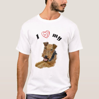 Jag älskar min walesiska Terrier T-shirt
