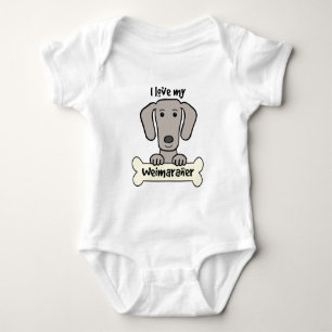 Jag älskar min Weimaraner Tröja