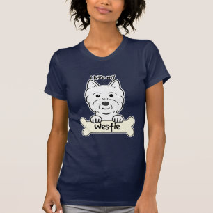 Jag älskar min Westie Tee Shirt