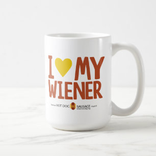 Jag älskar min Wiener Kaffemugg