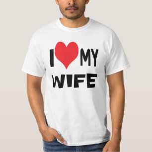Jag älskar min wife. t-shirt