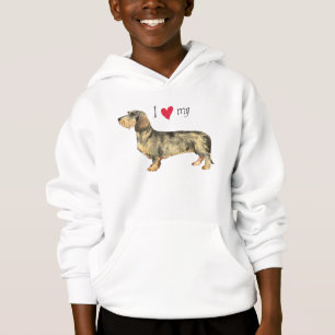 Jag älskar min Wirehaired tax Tee Shirt