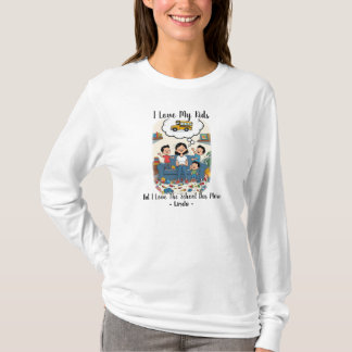Jag älskar mina barn men jag älskar skolbussen mer t shirt