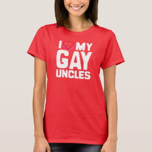 JAG ÄLSKAR MINA HOMOSEXUELLA FARBRÖDER T-SHIRT