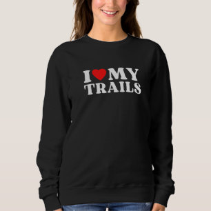 Jag älskar mina vandringsleder Utomhus Äventyr Jor T Shirt