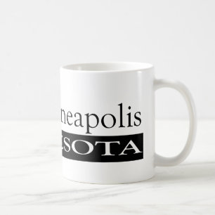 Jag älskar Minneapolis Minnesota Kaffemugg