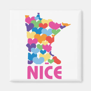 Jag älskar Minnesota Magnet