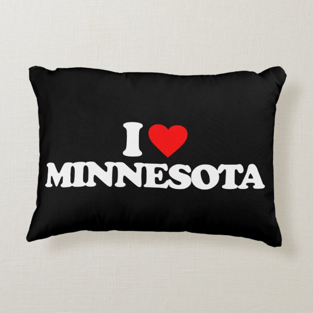 JAG ÄLSKAR MINNESOTA PRYDNADSKUDDE (Baksidan)
