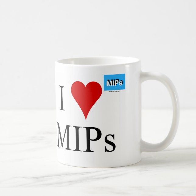Jag älskar MIPsmugg 2 Kaffemugg (Höger)