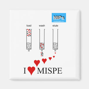 Jag älskar MISPE-magneten Magnet