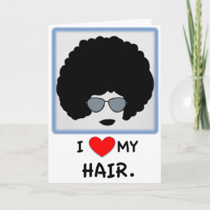 Jag älskar mitt afro- hår - kort