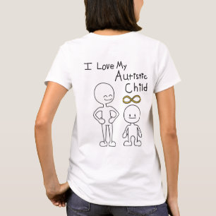 Jag älskar mitt autistiska barn söta t shirt
