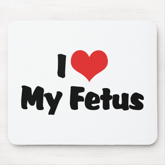 Jag älskar mitt foster musmatta (Framsidan)