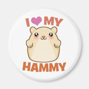Jag älskar mitt Hammy Magnet