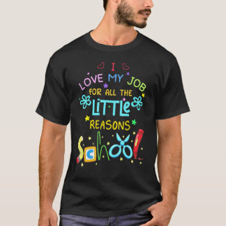 Jag älskar mitt jobb Favoritlärare Tillbaka till s T Shirt