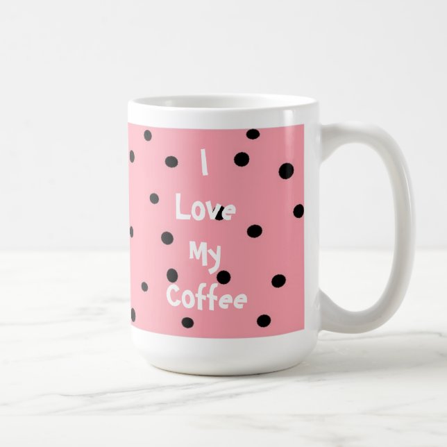 Jag älskar mitt kaffe... kaffemugg (Höger)