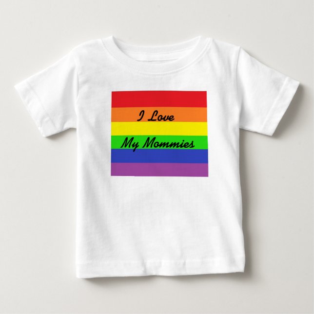 Jag älskar mitt Mommiespridebarns T-tröja Tee (Framsida)