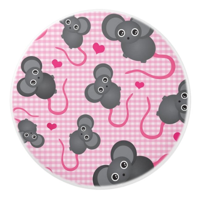 Jag älskar mitt musmönster i rosor knopp (Framsidan)