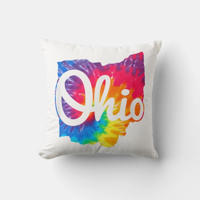 Jag älskar mitt Ohio-hemmanus Tryckfärg Ohio Kudde (Framsida)