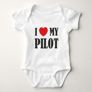 Jag älskar mitt pilot- tröja