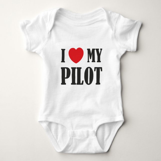 Jag älskar mitt pilot- tröja (Framsida)