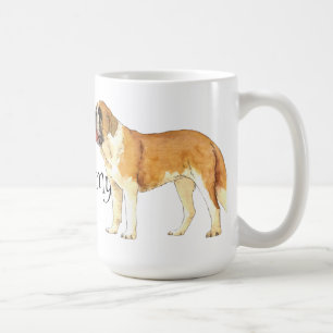 Jag älskar mitt St Bernard Kaffemugg