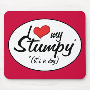 Jag älskar mitt Stumpy (det är en hund), Musmatta