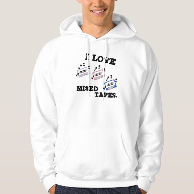Jag älskar mixade band sweatshirt (Framsida)