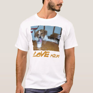 JAG ÄLSKAR MJÖLKdamnattlinne T-shirt