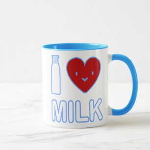 Jag älskar mjölkmuggen mugg